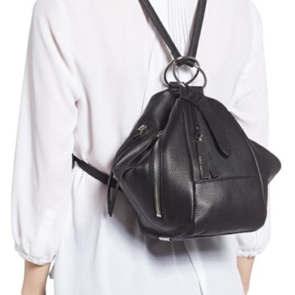 Vince Camuto Nikia Leather Convertible Backpack